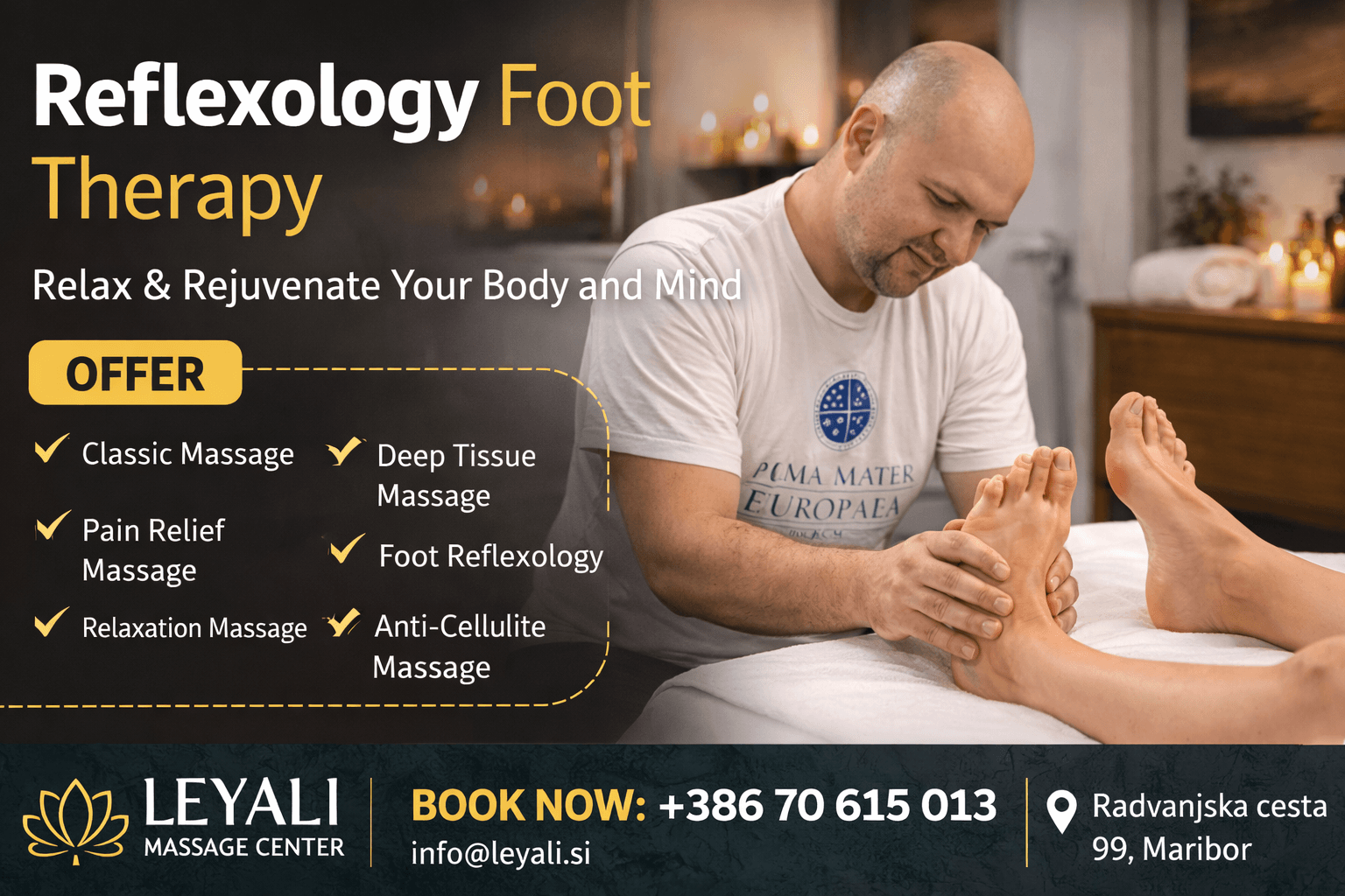 Reflexology Foot Therapy Dubai – Relax & Rejuvenate