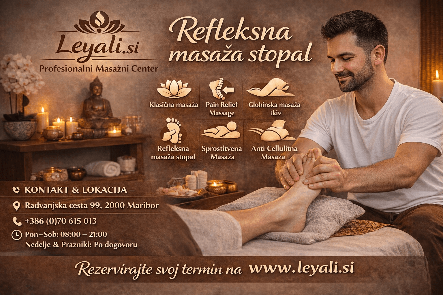 Professional Foot Reflexology Therapy for Stress Relief & Wellness