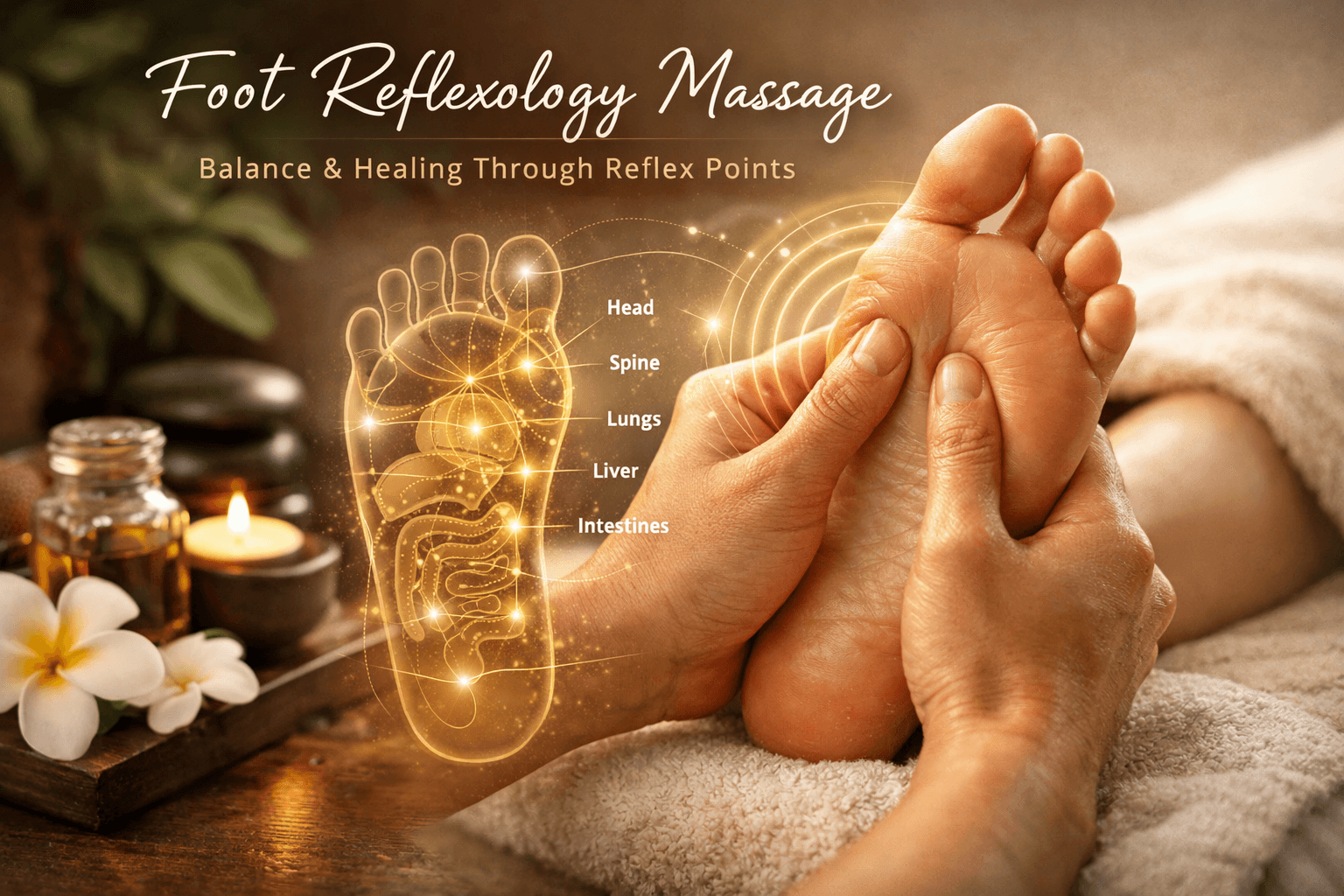 Refleksna Masaža Stopal | Sprostitev, Zdravje in Dobro Počutje