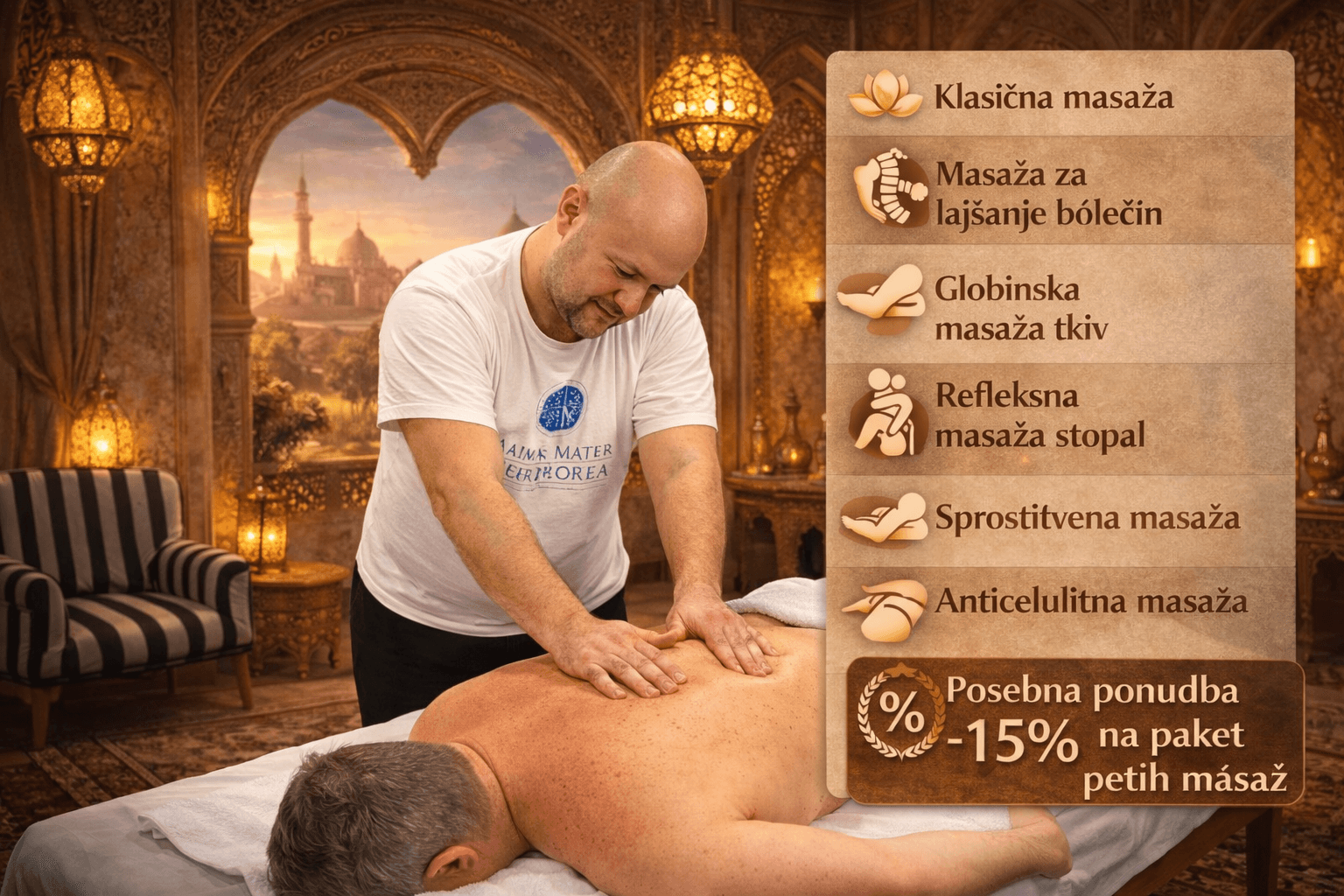 Tajska masaža Diamant | Razkošna sprostitvena terapija