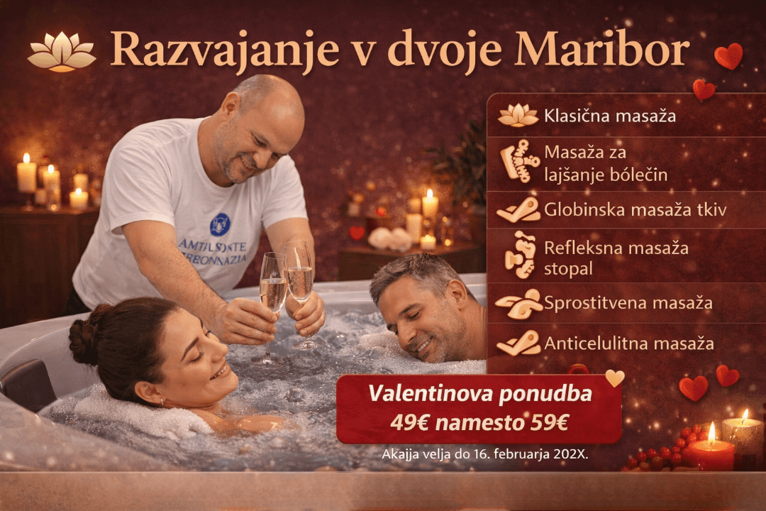 Razvajanje v Dvoje za Posebne Priložnosti v Mariboru