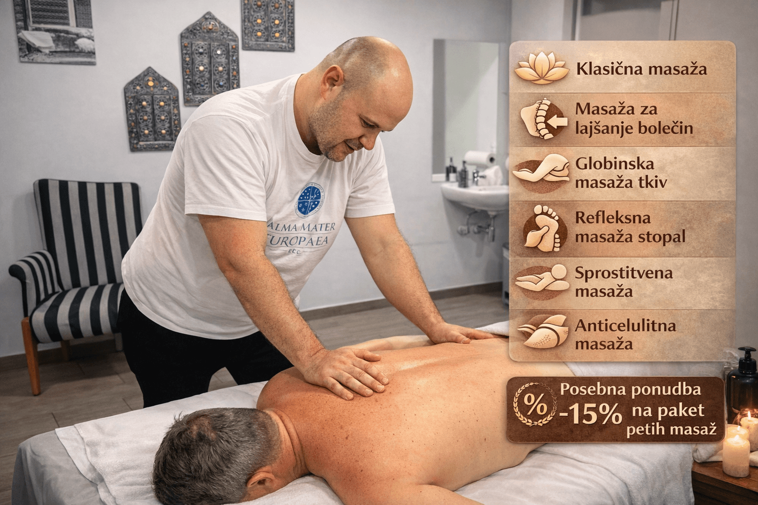 Profesionalna ayurvedska masaža za globoko sprostitev